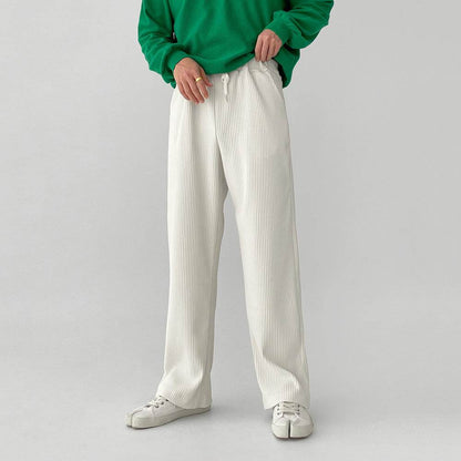 Wide Leg Casual Sports Trousers for Men - Comfortable & Stylish Fit - Buy Center US