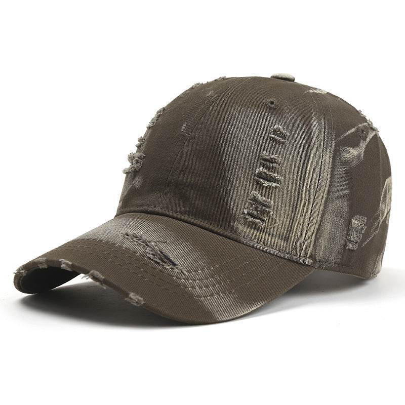 Trendy Washed Denim Baseball Cap for Spring & Summer – Unisex Style - Buy Center US