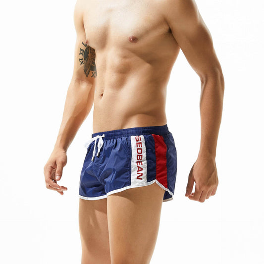 Buycenter Men's Casual Fitness Shorts - Lightweight Nylon for Summer - Buy Center US