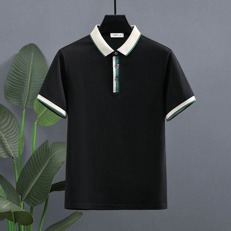 Summer Cotton Polo Shirt - Short Sleeve T-Shirt for Casual Wear - Buy Center US