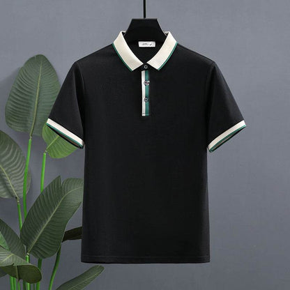 Summer Cotton Polo Shirt - Short Sleeve T-Shirt for Casual Wear - Buy Center US