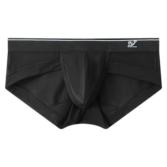 Buycenter Men's Triangle Ice Silk Shorts - Quick Dry, Solid Colors Available - Buy Center US