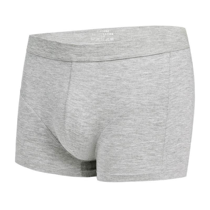 Buycenter Men's Modal Boxers - Breathable Solid Color Underwear - Buy Center US