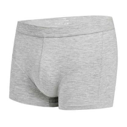 Buycenter Men's Modal Boxers - Breathable Solid Color Underwear - Buy Center US
