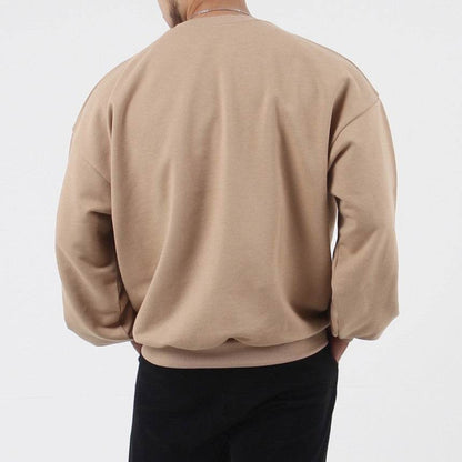 Buycenter Men's Casual Loose Cotton Hoodies - Lightweight Pullover Style - Buy Center US