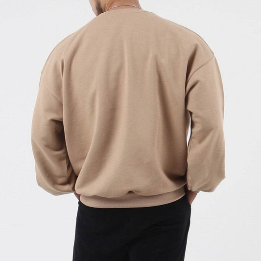 Buycenter Men's Casual Loose Cotton Hoodies - Lightweight Pullover Style - Buy Center US