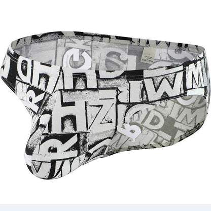 Buycenter Cotton Printed Triangle Underwear - Comfortable Low Waist Briefs - Buy Center US