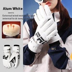 Buycenter Women's Thickened Warm Gloves - Waterproof, Non-Slip Touch Screen - Buy Center US