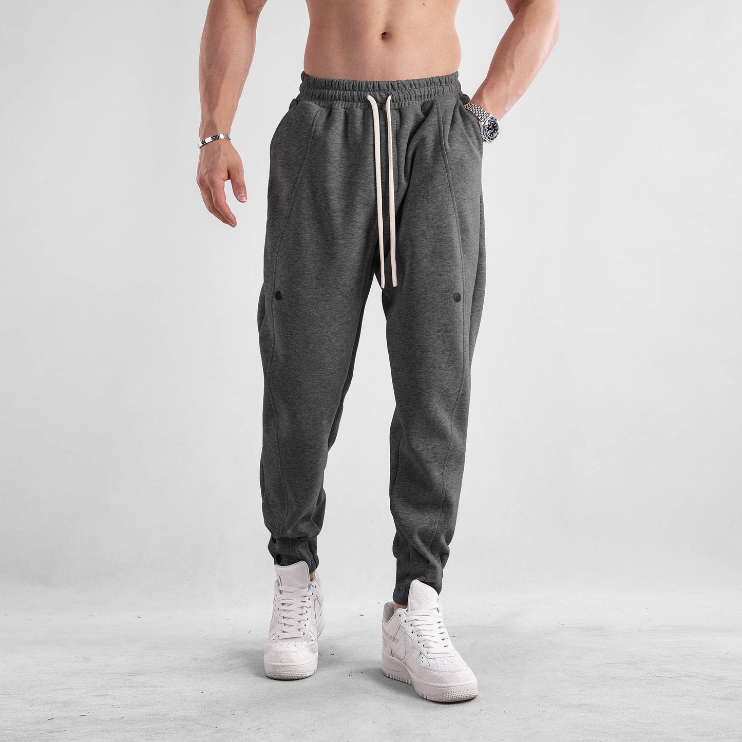 European & American Casual Men's Trousers - Light & Dark Colors Available - Buy Center US