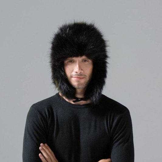 Korean Style Fox Fur Hat for Women - Warm Winter Beanie for All - Buy Center US