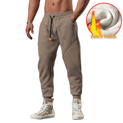 Buycenter Men's Warm Leisure Outdoor Sweatpants - Tapered & Comfortable - Buy Center US