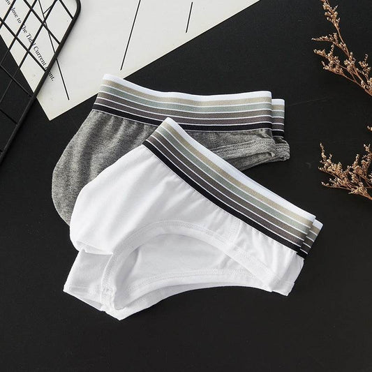 Buycenter Light Pink Men's Underwear - Low Waist Cotton Fashion Trend - Buy Center US