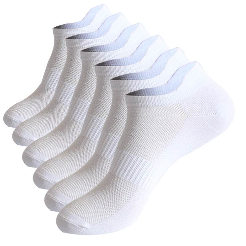 Buycenter Men's Plus Size Sports Mesh Socks - Cotton, Breathable Design - Buy Center US
