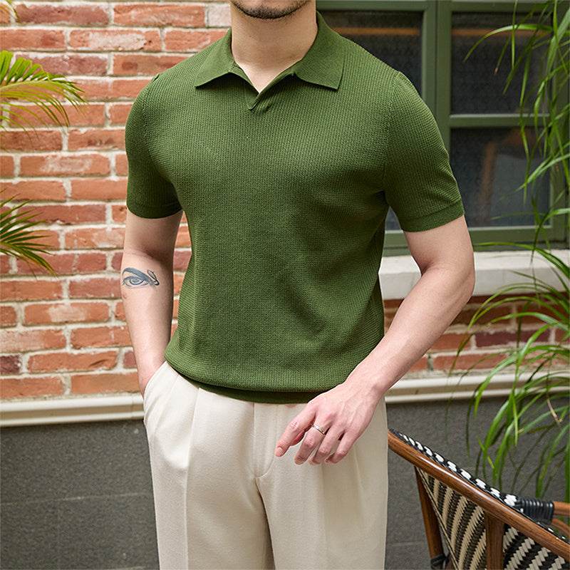 Retro Casual Men's Knitwear - Stylish Lyocell Fiber in 3XL to M Sizes - Buy Center US