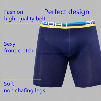 Buycenter Anti-Wear Ice Silk Running Underwear - Quick Dry, Breathable Fabric - Buy Center US