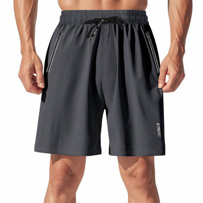 Buycenter Men's Quick-Dry Luminous Casual Shorts - Elastic Loose Fit - Buy Center US