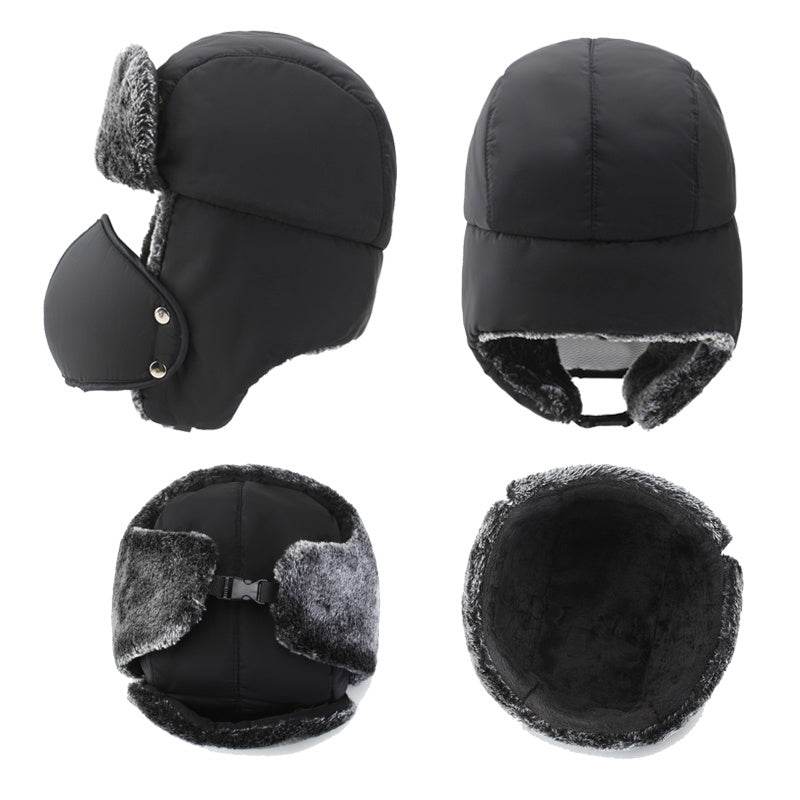 Casual Winter Lei Feng Hat for Men and Women - Cozy and Stylish - Buy Center US