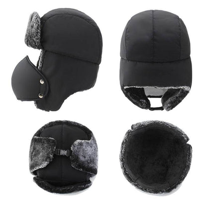 Casual Winter Lei Feng Hat for Men and Women - Cozy and Stylish - Buy Center US