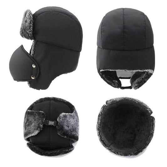 Casual Winter Lei Feng Hat for Men and Women - Cozy and Stylish - Buy Center US