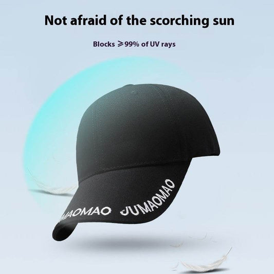 Men's Summer Korean Style Baseball Cap - Adjustable, Breathable Cotton - Buy Center US