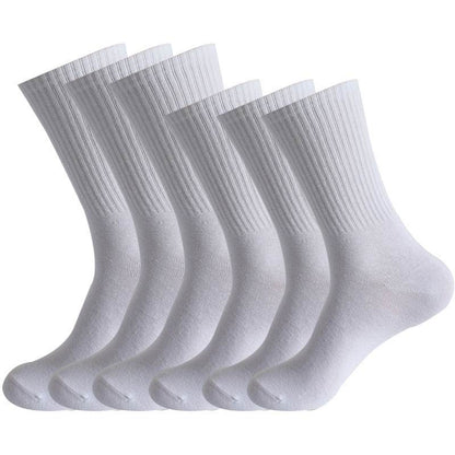 Buycenter High Rubber Band Calf Socks for Autumn & Winter - Cotton Comfort - Buy Center US