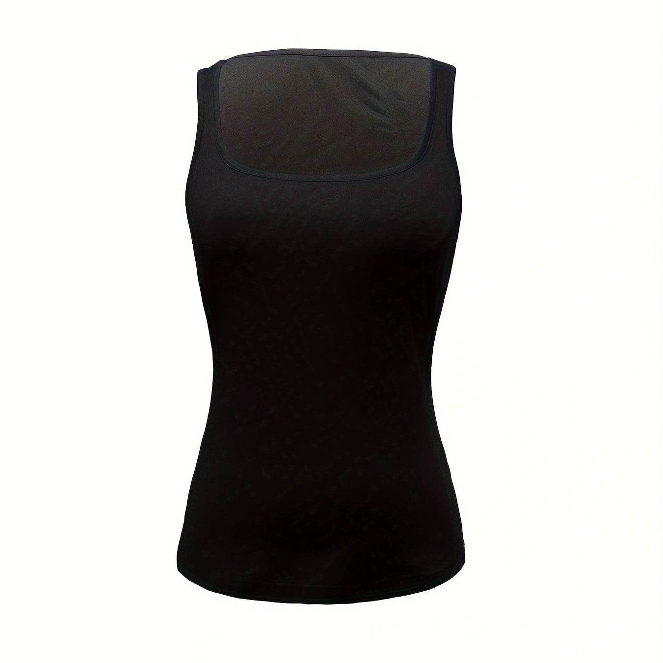 Women's Sweetheart Sleeveless Vest - Slim Fit Casual Top for Summer - Buy Center US