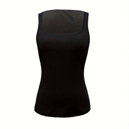 Women's Sweetheart Sleeveless Vest - Slim Fit Casual Top for Summer - Buy Center US