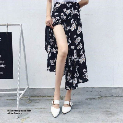 Women's Chiffon Beach Dress - Sun-proof A-line in Multiple Floral Prints - Buy Center US