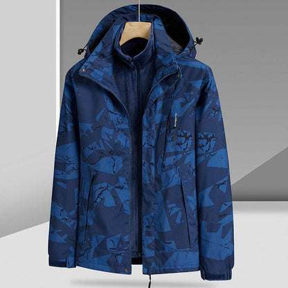 Buycenter 3-in-1 Camouflage Coat - Waterproof & Warm for Outdoor Activities - Buy Center US