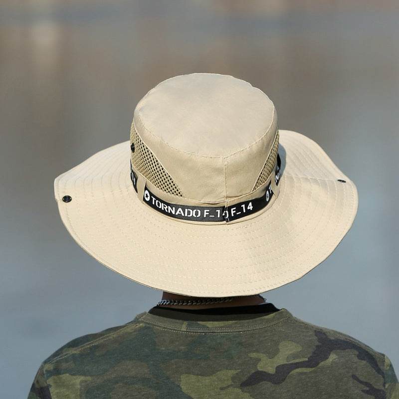 Men's Large Brim Sunscreen Hat - Travel & Mountaineering Visor Cap - Buy Center US
