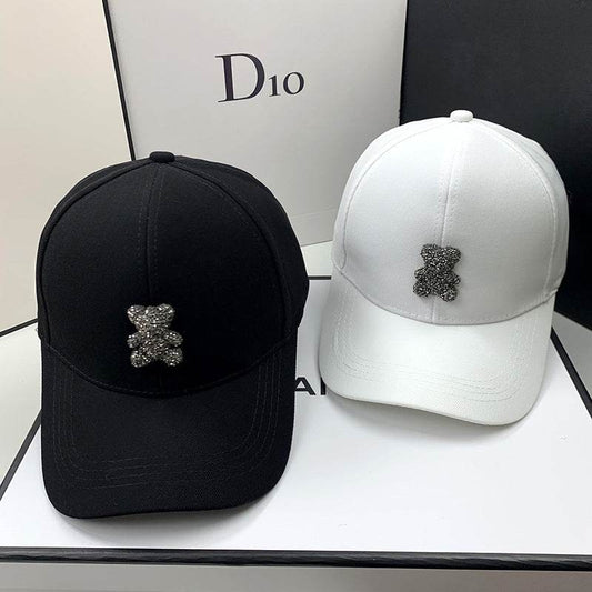 Women's Summer Sun Protection Hat - Rhinestone Baseball Cap Collection - Buy Center US