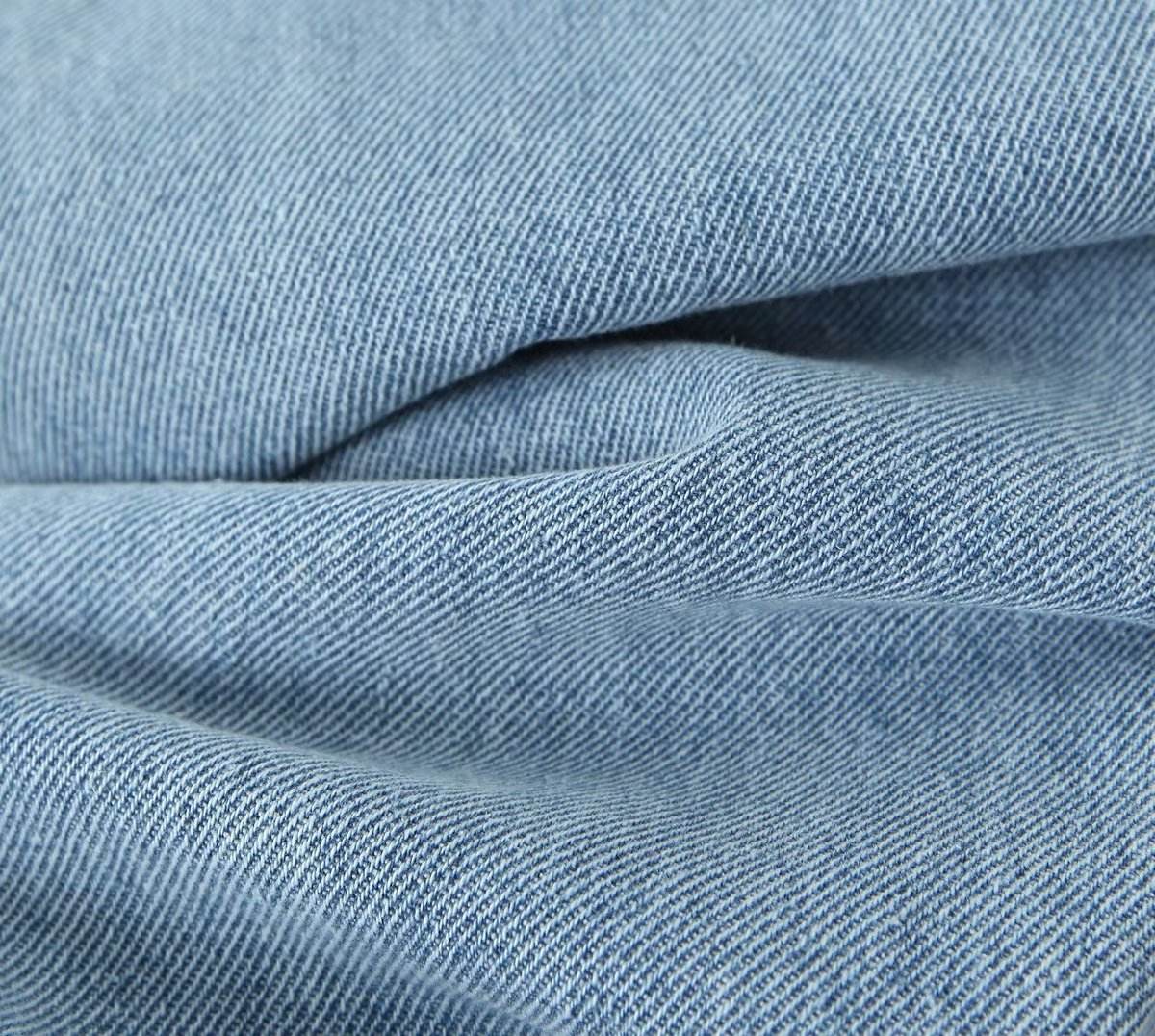 High Waist Loose Boyfriend Style Cargo Jeans - Denim Blue Trousers - Buy Center US