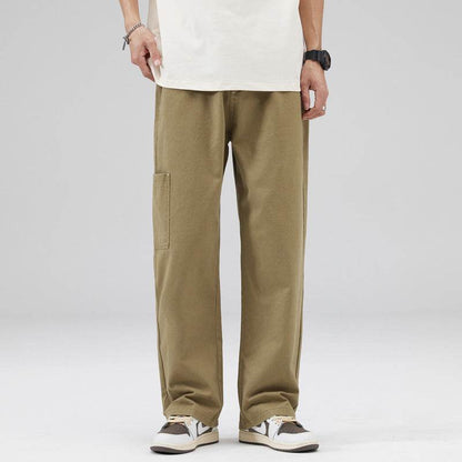 Buycenter Men's Loose Cotton Working Pants - Casual & Comfortable Fit - Buy Center US