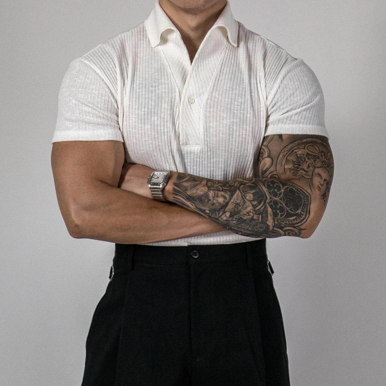 Thread Sports Short-Sleeved Polo Shirt - Comfortable Polyester, Perfect for Summer - Buy Center US