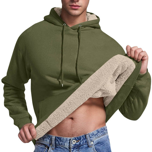 Buycenter Casual Cashmere Hoodie Cardigan - Slim Fit, Long Sleeve, 10 Colors - Buy Center US