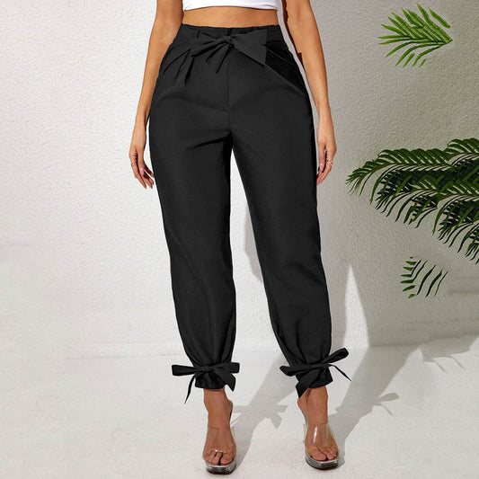 Chic High-Waisted Palazzo Pants for Women - Flattering & Stylish Design - Buy Center US