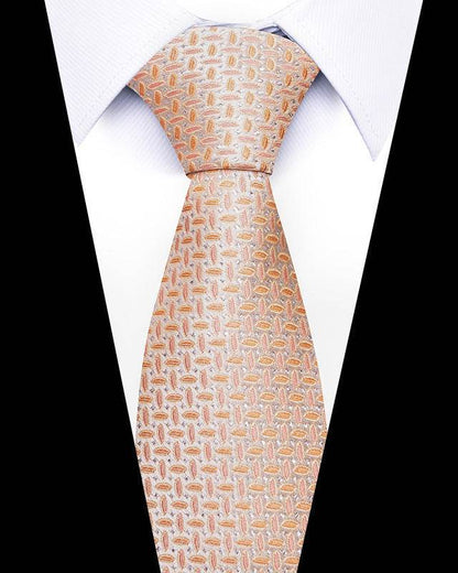 Buycenter 8cm Striped Tie - High-Quality Polyester for Professional Styling - Buy Center US