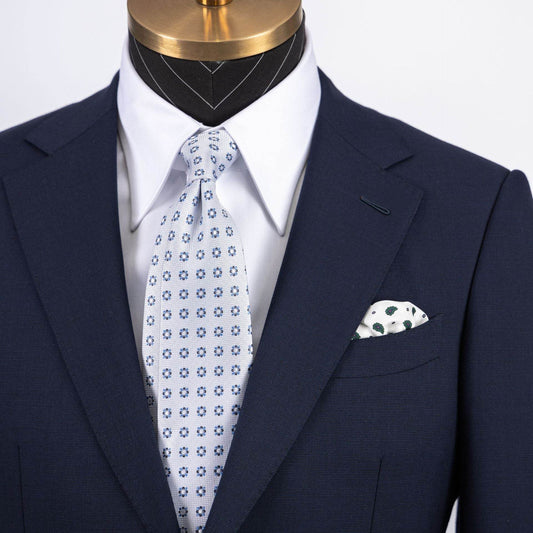 Buycenter Men's Jacquard Tie - Trendy Arrow Style in High Quality Silk - Buy Center US
