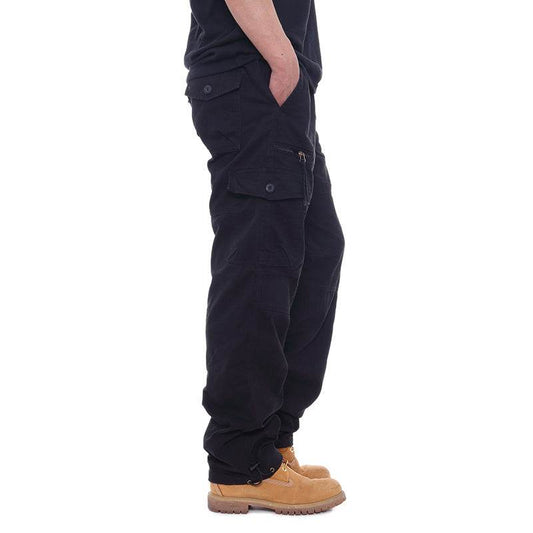Buycenter Plus Size Summer Leggings - Loose Casual Pants with Pockets - Buy Center US