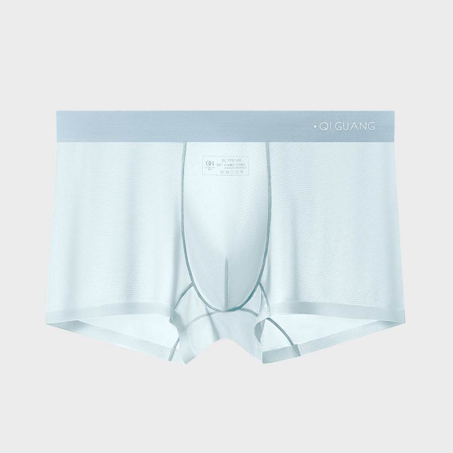 Buycenter Men's Ice Silk Seamless Mask Underwear - Breathable Cotton Comfort - Buy Center US
