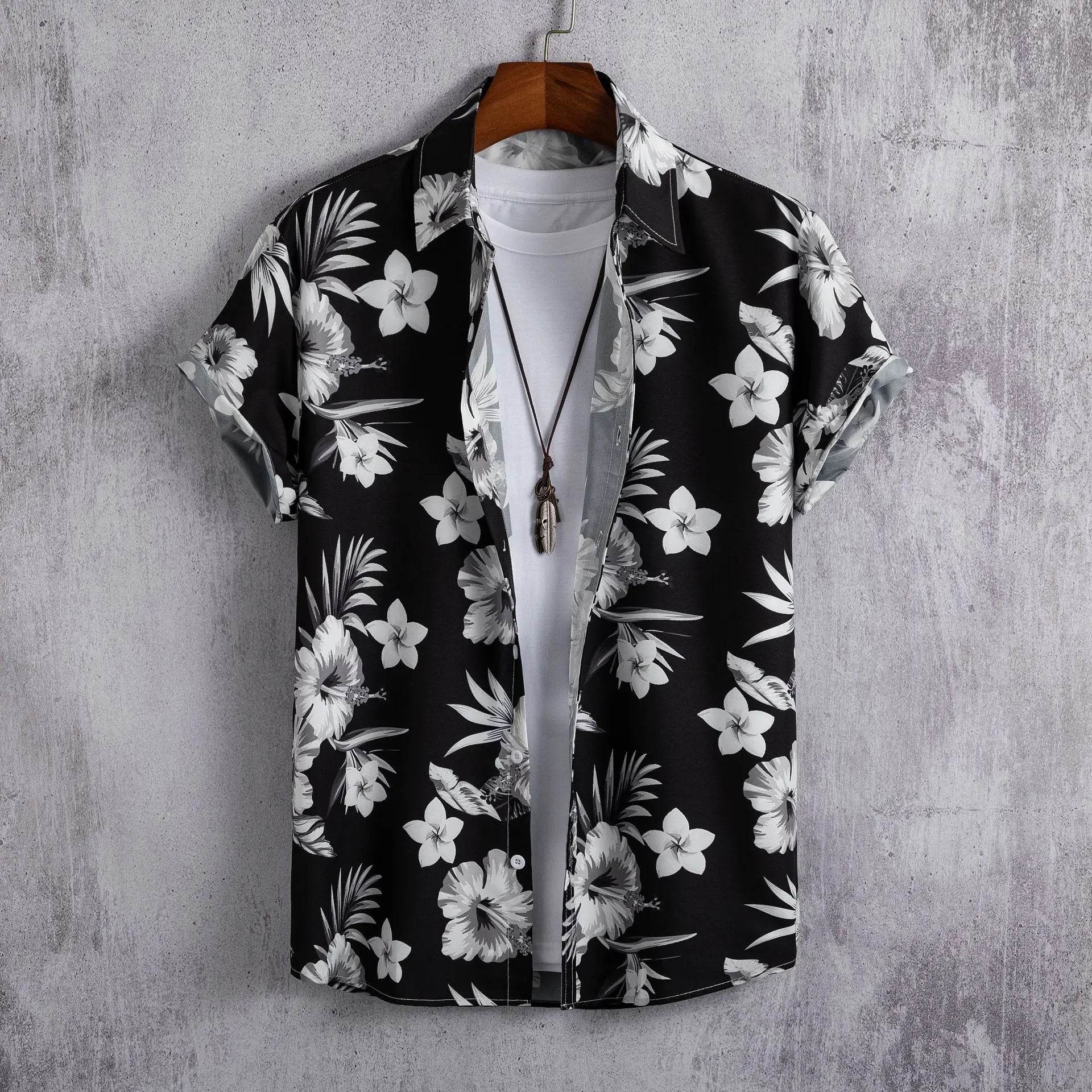 Men's 3D Printed Hawaiian Cardigan Shirt - Plus Size & Loose Fit - Buy Center US