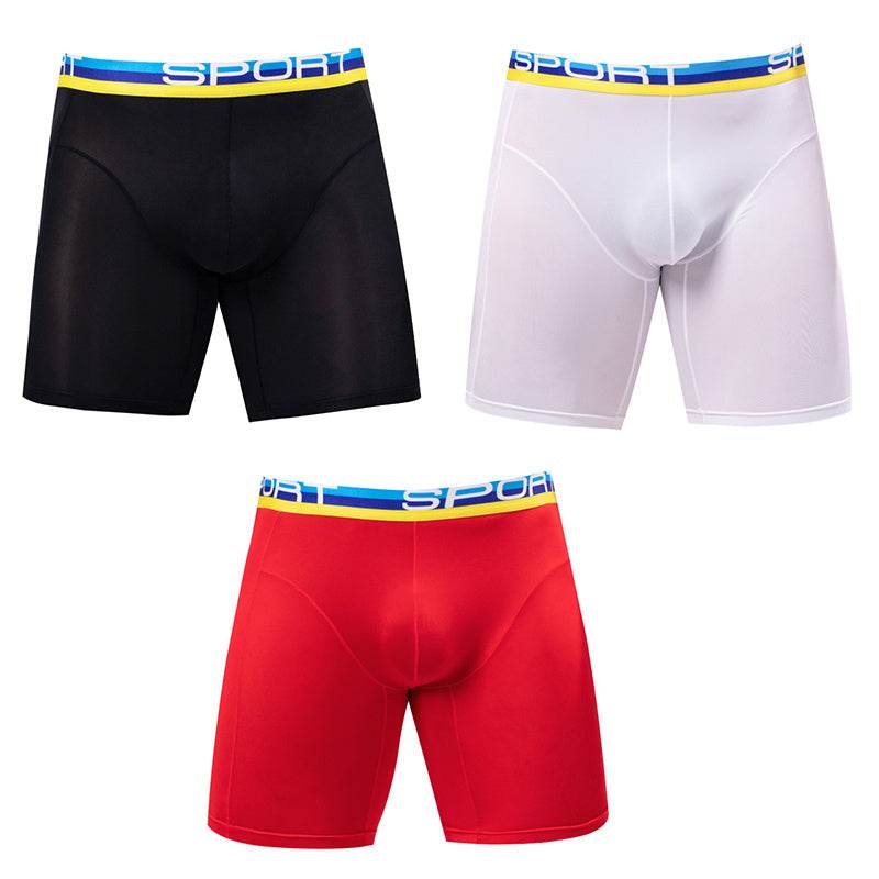 Buycenter Anti-Wear Ice Silk Running Underwear - Quick Dry, Breathable Fabric - Buy Center US