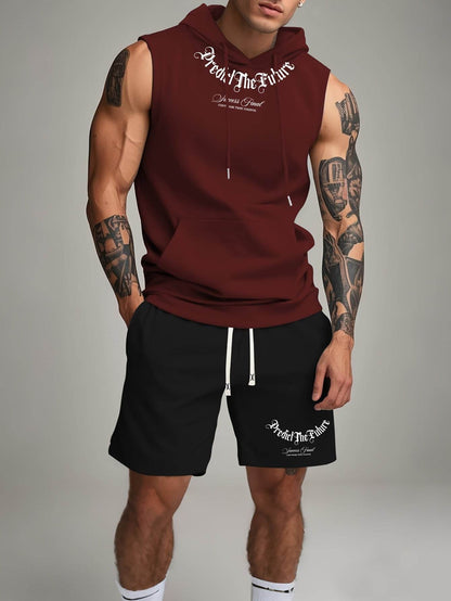 Summer Casual Sports Hoodie & Shorts Set - Trendy Fitness Suit - Buy Center US