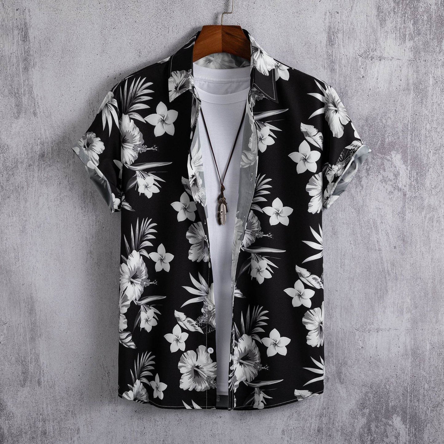 Men's 3D Printed Hawaiian Cardigan Shirt - Plus Size & Loose Fit - Buy Center US