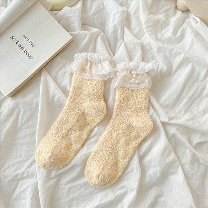 Thickened Warm Floor Socks for Women - Breathable, Cozy, Colorful Options - Buy Center US