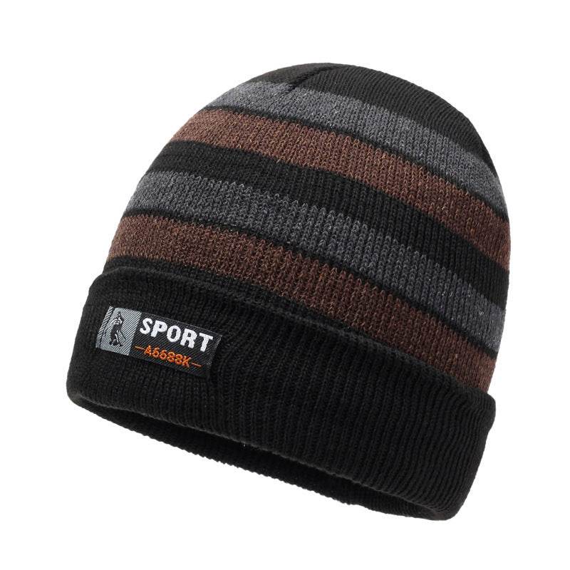 Buycenter Warm Winter Knitted Hat - Retro Woolen Cap for Cold Weather - Buy Center US
