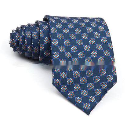 Buycenter Men's Printed Polyester Tie - Stylish Workplace Bow Tie - Buy Center US