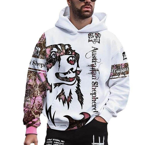 Buycenter Spring 3D Printed Hooded Sweater - Casual Long Sleeve for Men - Buy Center US