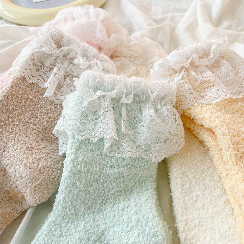 Thickened Warm Floor Socks for Women - Breathable, Cozy, Colorful Options - Buy Center US