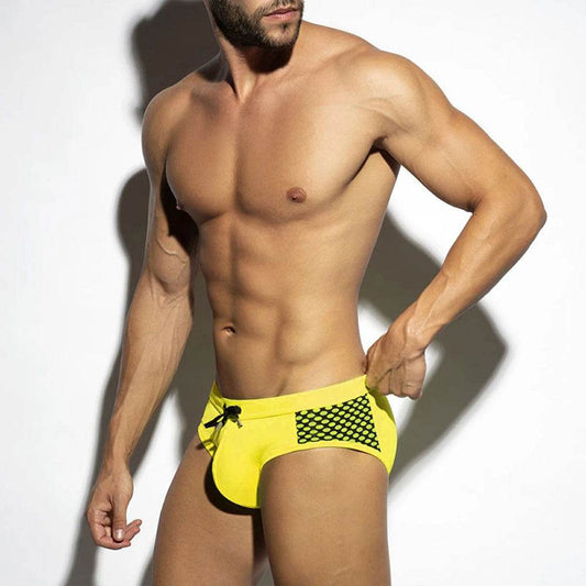 Buycenter Sexy Polka Dot Swim Briefs - Stylish Beachwear for Sports - Buy Center US